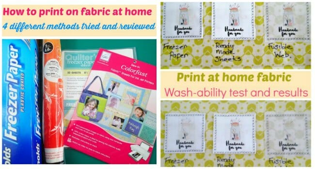 Handmade For You Printable Fabric Labels